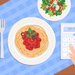 Common calorie calculation misconceptions illustrated.