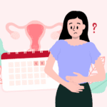 Woman experiencing hormonal imbalance that may indicate undiagnosed PCOS.